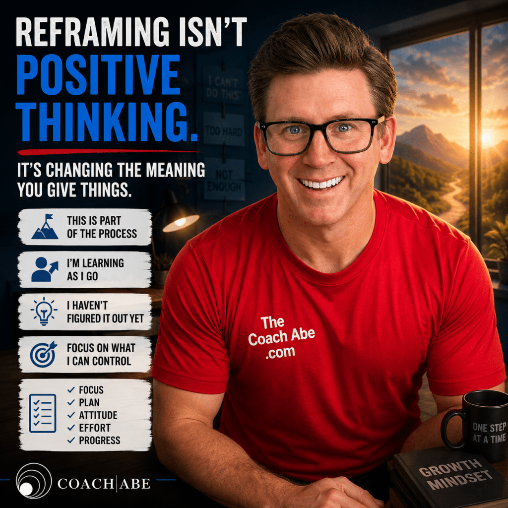 Reframing Isn’t Positive Thinking. It’s Changing the Meaning You Give&nbsp;Things